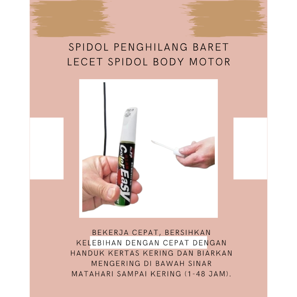 

Spidol Ajaib/Color Easy Cat Spidol Penghilang Baret Lecet Spidol Body Motor