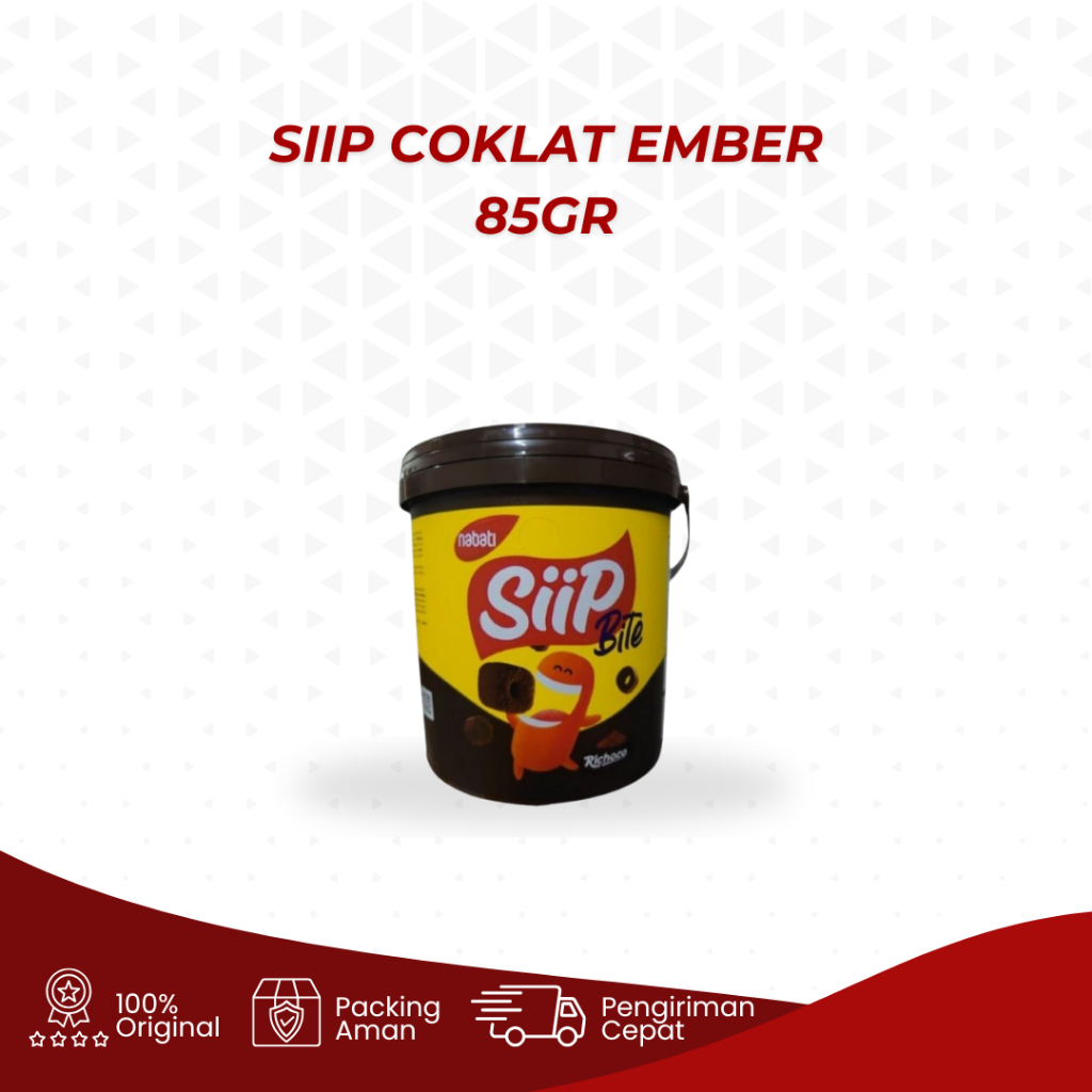 

Siip Coklat Ember 85g