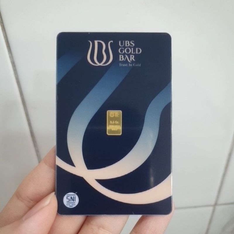 ubs gold bar 0,5gr LM 99,9%