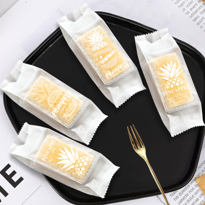 

100PCS PLASTIK NASTAR NANAS BENING 30GR 50GR / PLASTIK NATAR TAIWAN / COOKIES BAG NASTAR / NENAS / TRAY