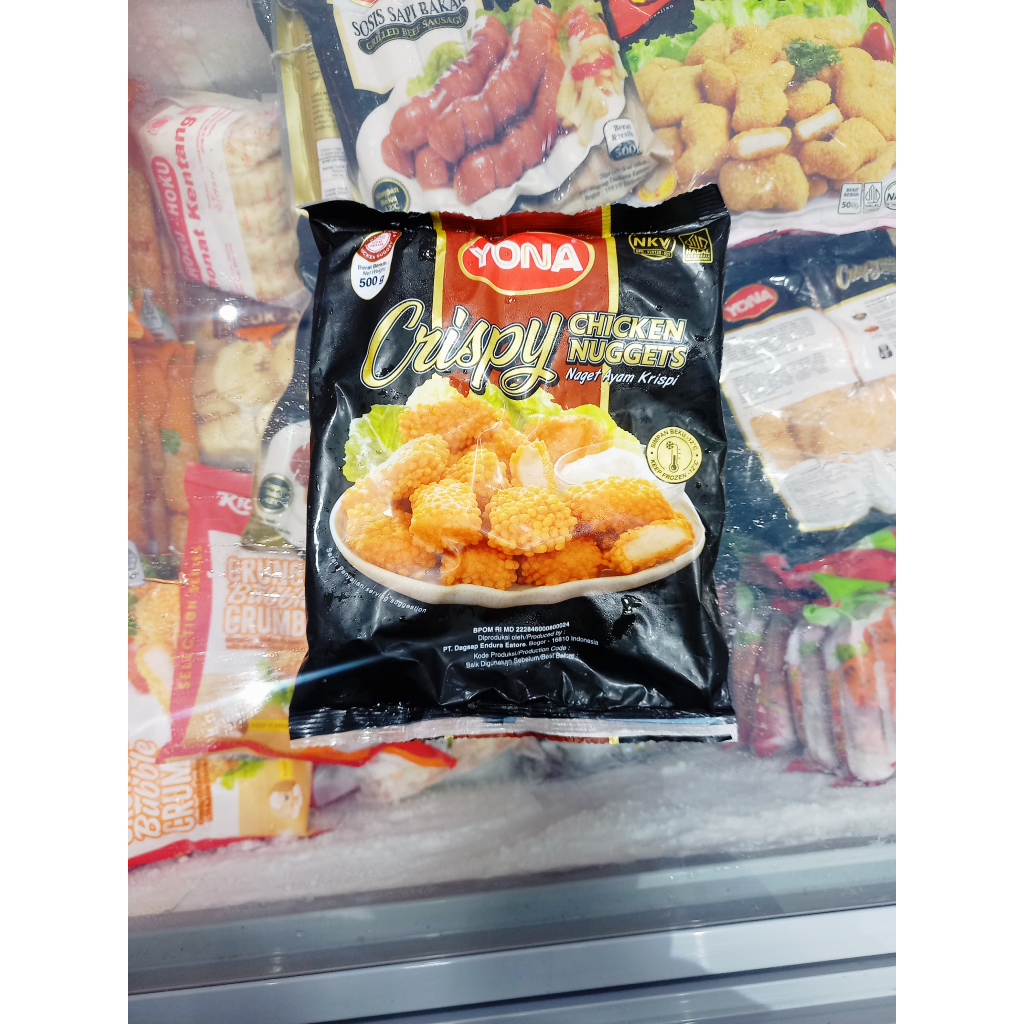 

Frozenfood YONA Nugget Ayam Crispy 500gr