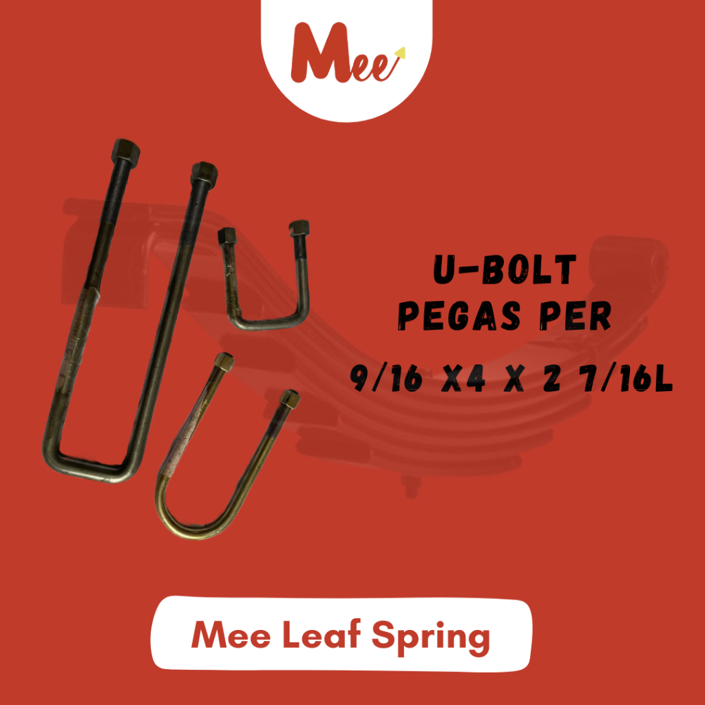 U-Bolt Pegas Per  9/16 X 4 X 2 7/16L