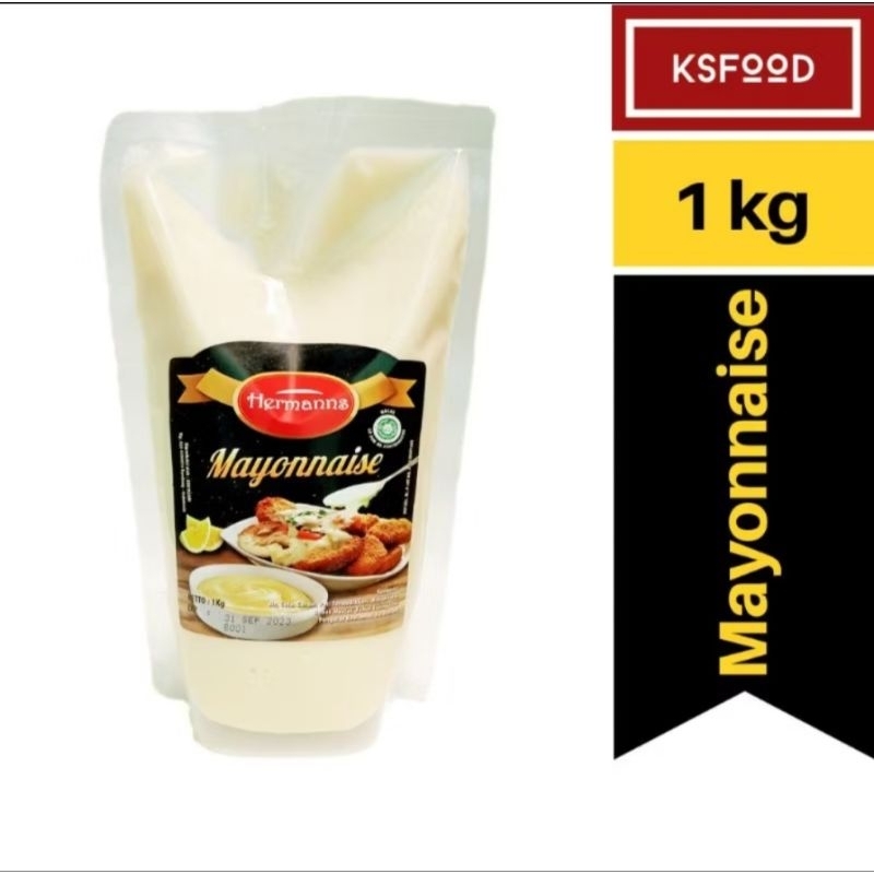 

Hermanns Mayonnaise pouch 1 kg