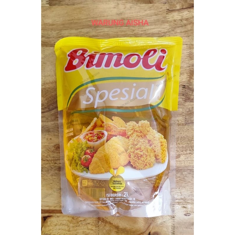

Minyak Goreng Sawit Bimoli Spesial Pouch Refill 2 Ltr