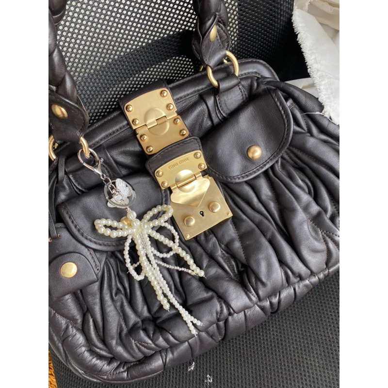 miu miu coffer bag matelasse