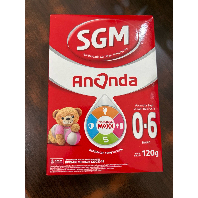 SGM ANANDA 1 (0-6 bulan) Formula Bayi Bubuk 120 gram