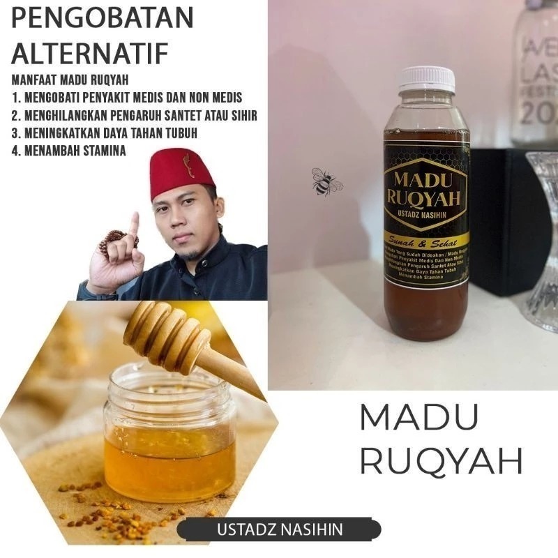 

(MADU HERBAL)Madu Kuning Ruqyah Ustadz Nasihin 300gr Ori
