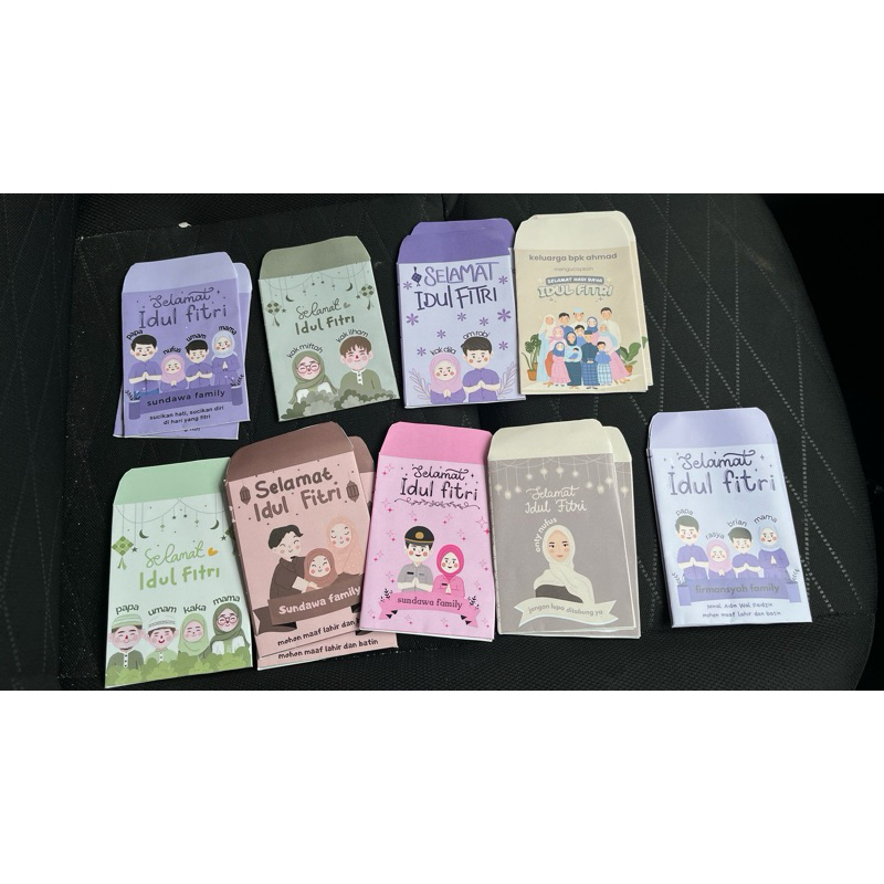 

amplop lebaran custom (1 pack isi 15 amplop)