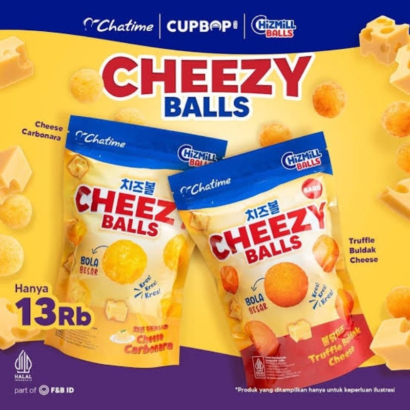 

CHEEZY / CHIZMILL BALLS x CHATIME original 50g