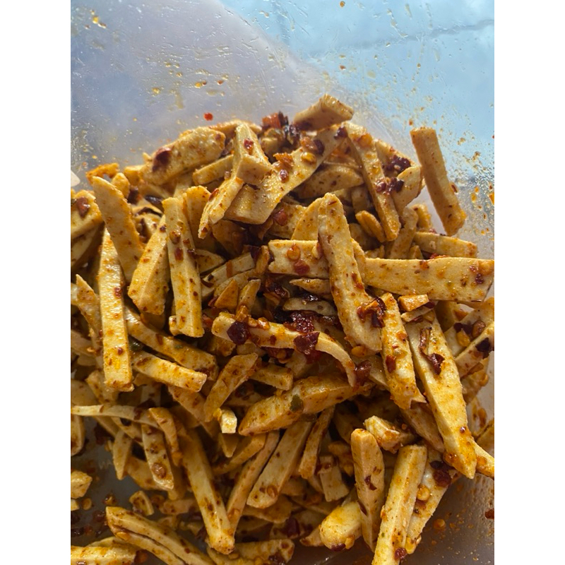 

Basreng pedas lada chilioil enak gurih renyah kemasan coba coba