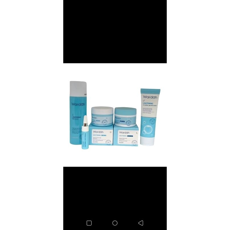 PAKET WARDAH Lightening series 1