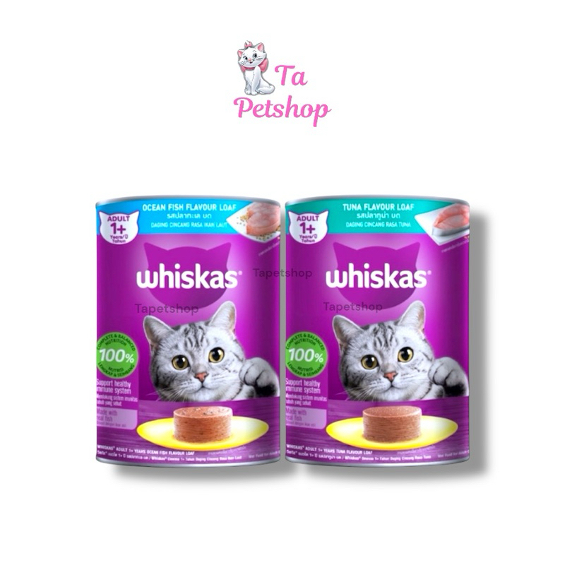 WHISKAS KALENG 400gr