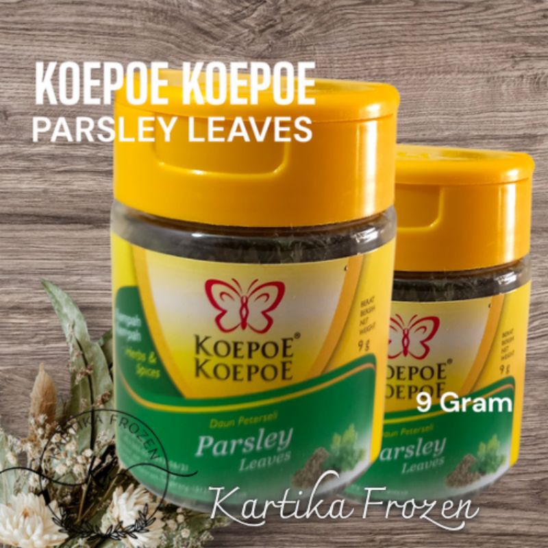 

KOEPOE KOEPOE PRASLEY LEAVES (daun peterseli)
