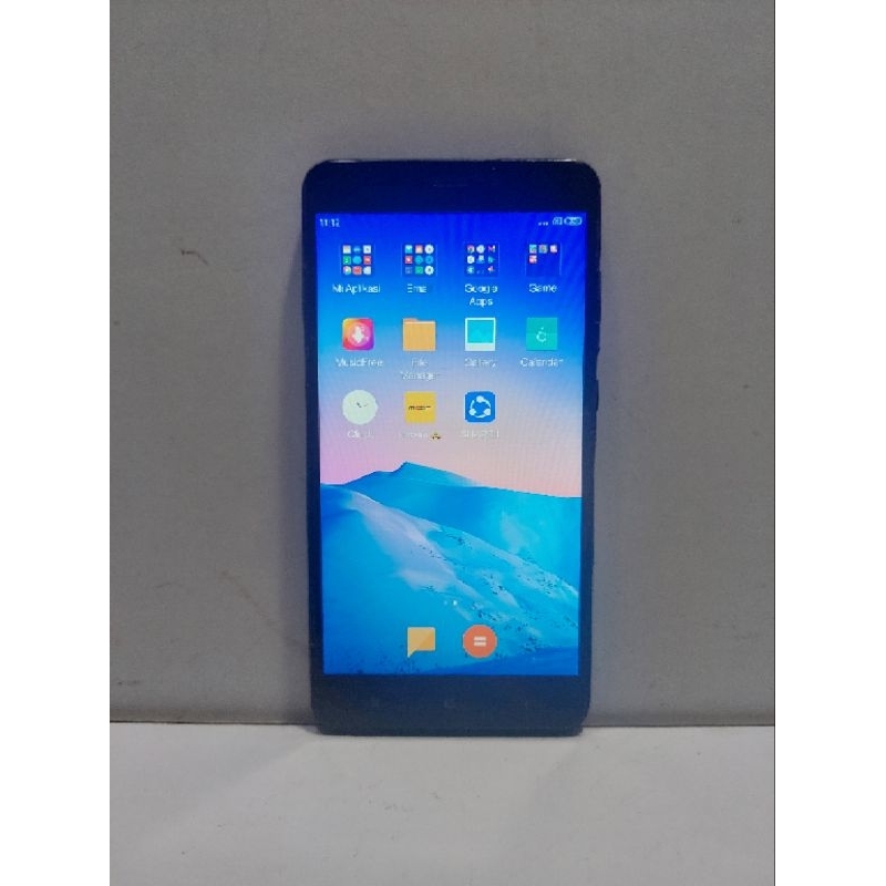 XIAOMI REDMI NOTE 4 MEDIATEK RAM 3/32GB HP SECOND ANDROID NORMAL MURAH SIAP PAKAI