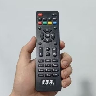 Remote Remot STB Parabola DVB-T2 Player Tanaka MODI Body Besi