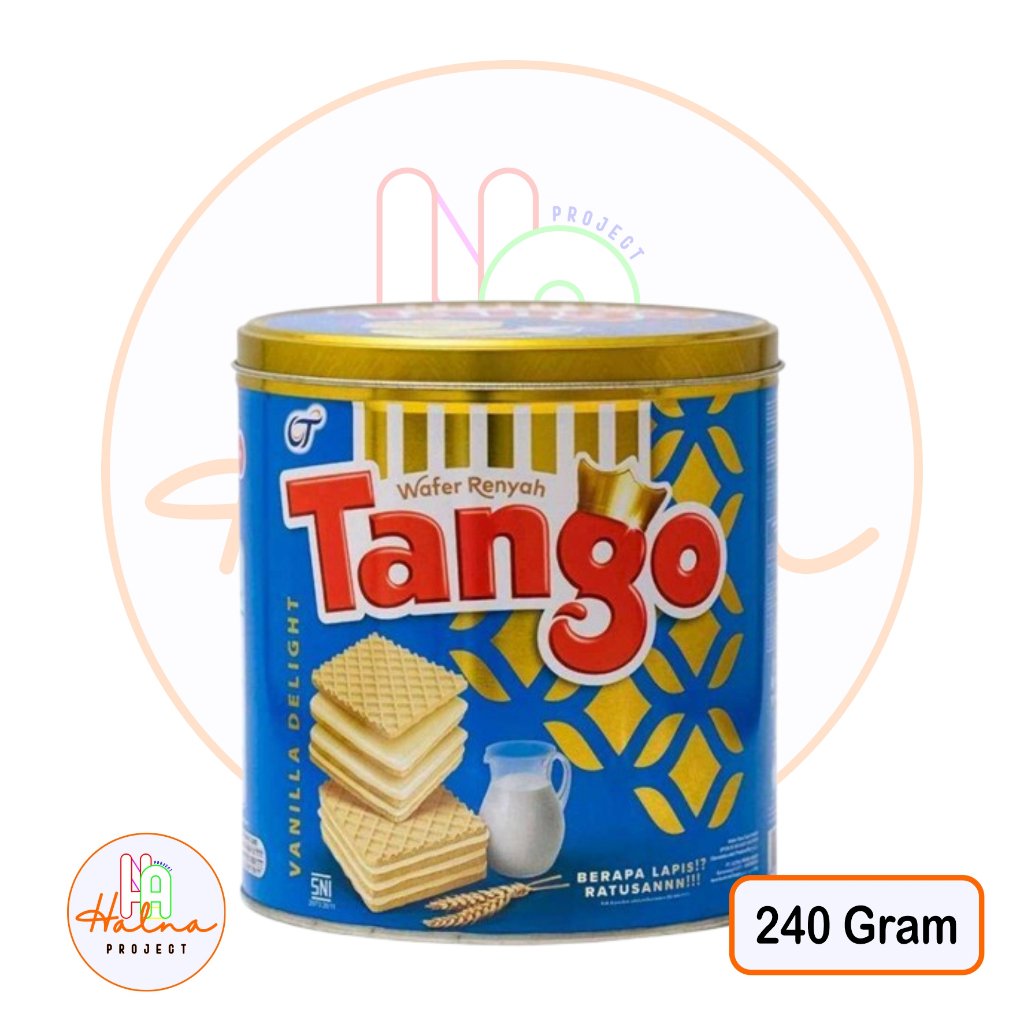 

TANGO WAFER VANILA KALENG SNACK LEBARAN HANTARAN PARCEL