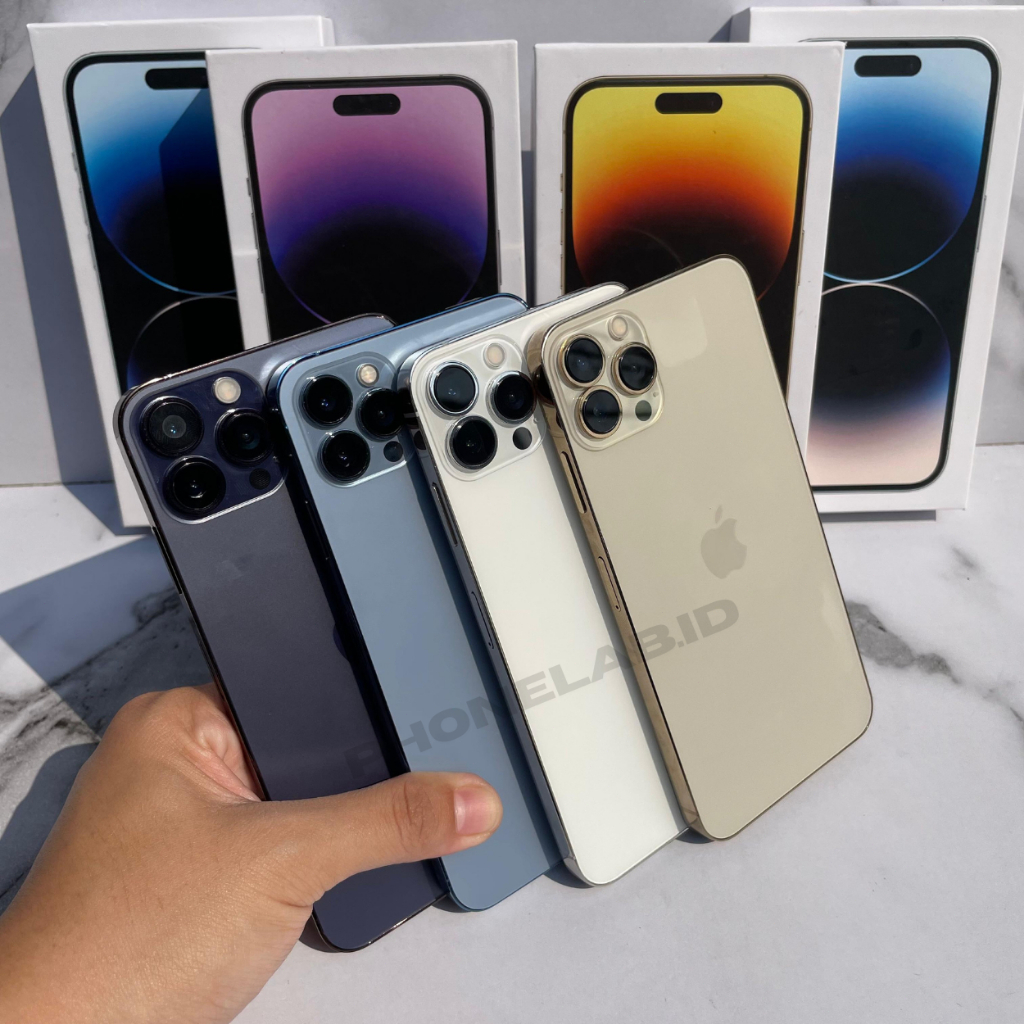 iphone second 13 / 14 promax 256gb 64gb ganti housing xs max original all operator fullset no minus