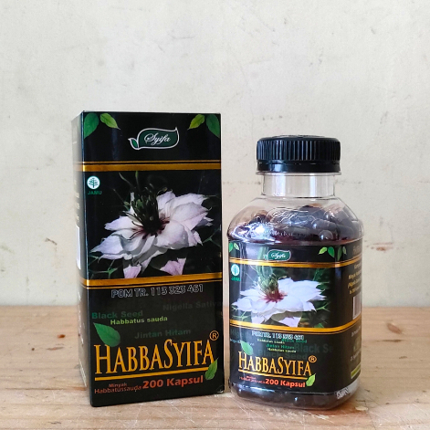 Kapsul Habbasyifa 200 kapsul | Habbatussauda Jintan Hitam