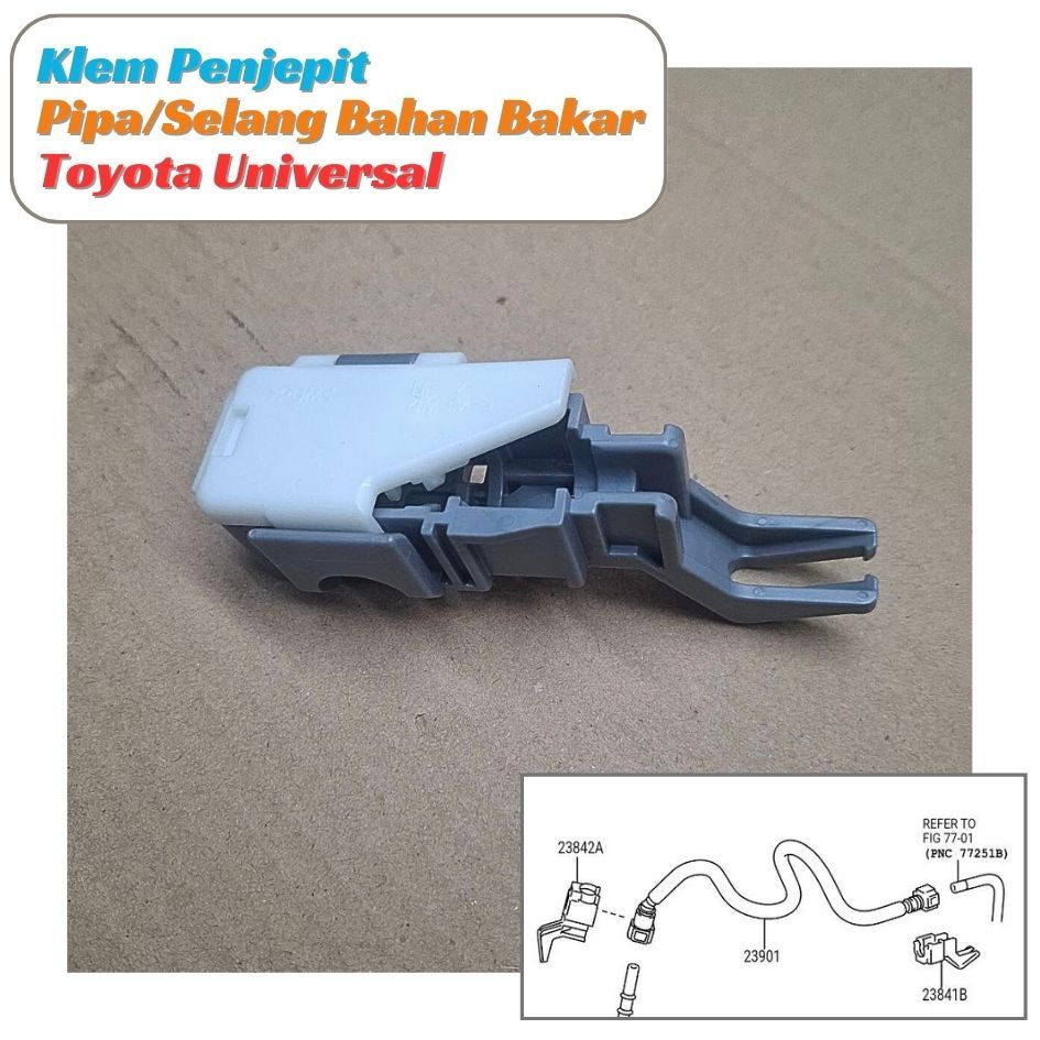 Klem Penjepit Pipa/Selang Bahan Bakar Mobil Toyota Universal