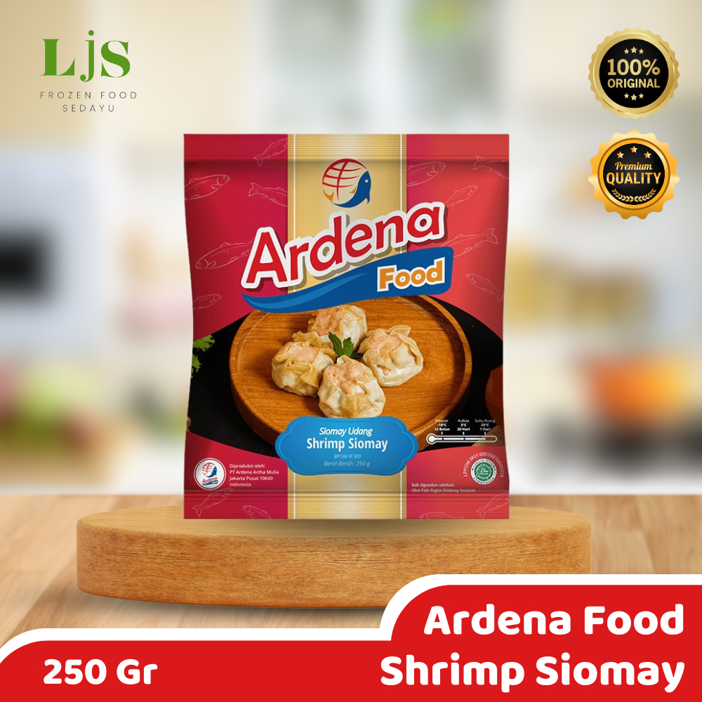 

Ardena Shrimp Siomay 250 Ggr I Siomay Udang