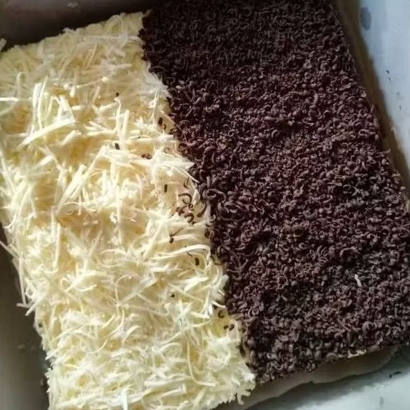 

Brownies cokelat Butter topping coklat serut keju