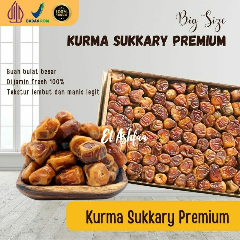 

Kurma Premium | Kurma Sukkari - El Ashfaa Boutique