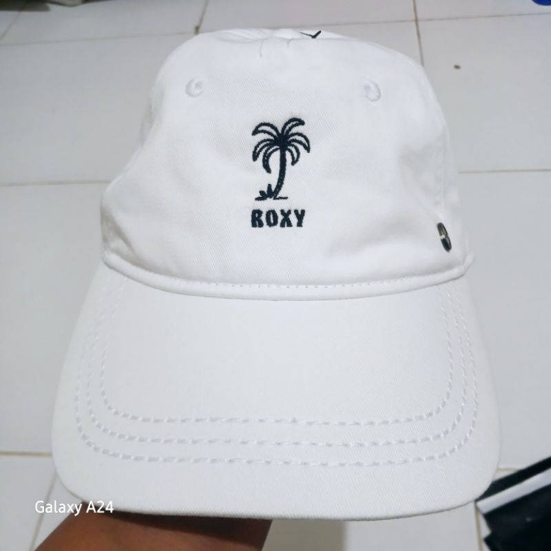Topi Roxy Next Level Trucker White