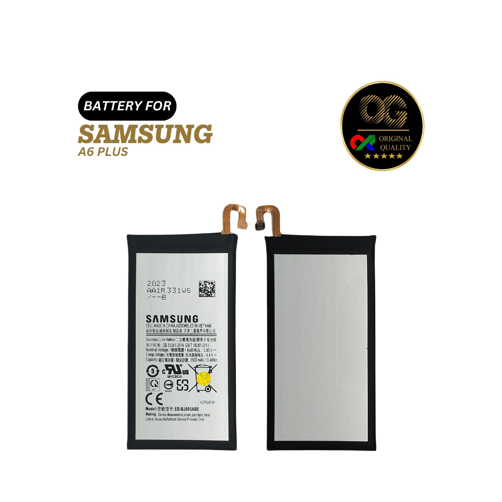 BATERAI / BATTERY / BATRE SAMSUNG A6 PLUS ORI