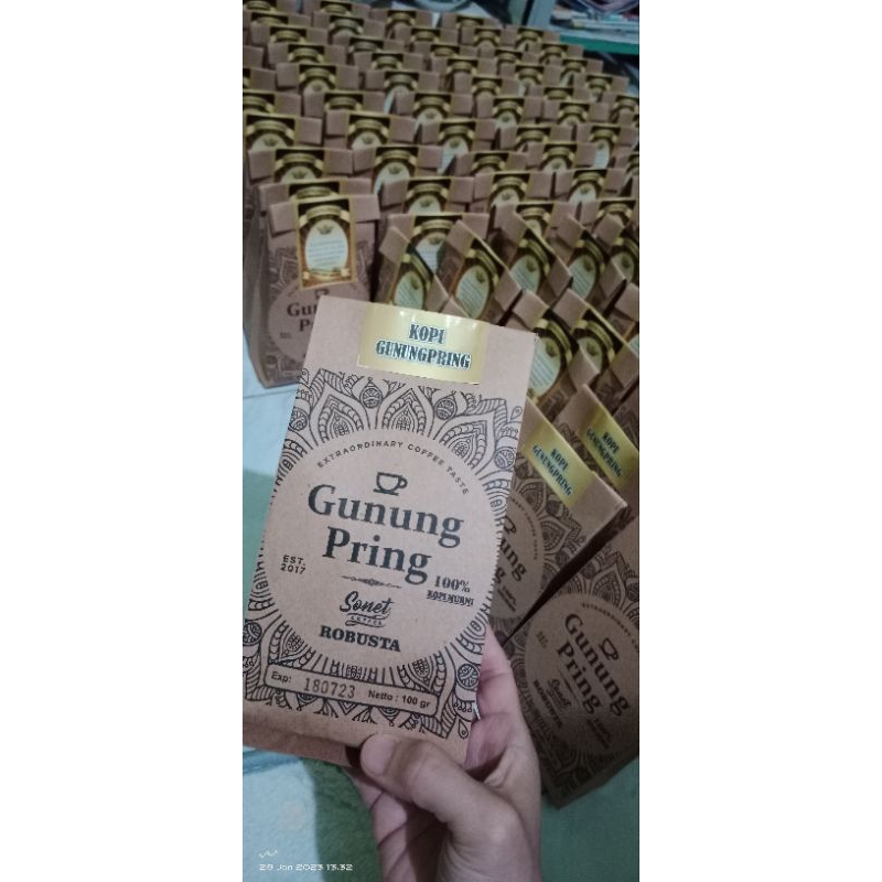 

Produsen Kopi Asli Robusta Sonet Coffee