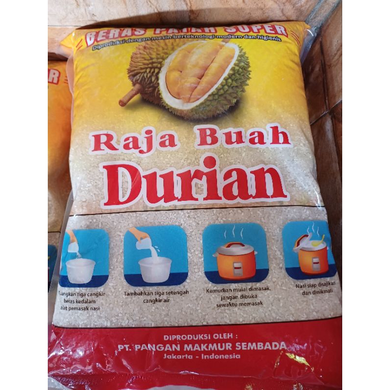 

Beras Patah super raja buah durian 5kg