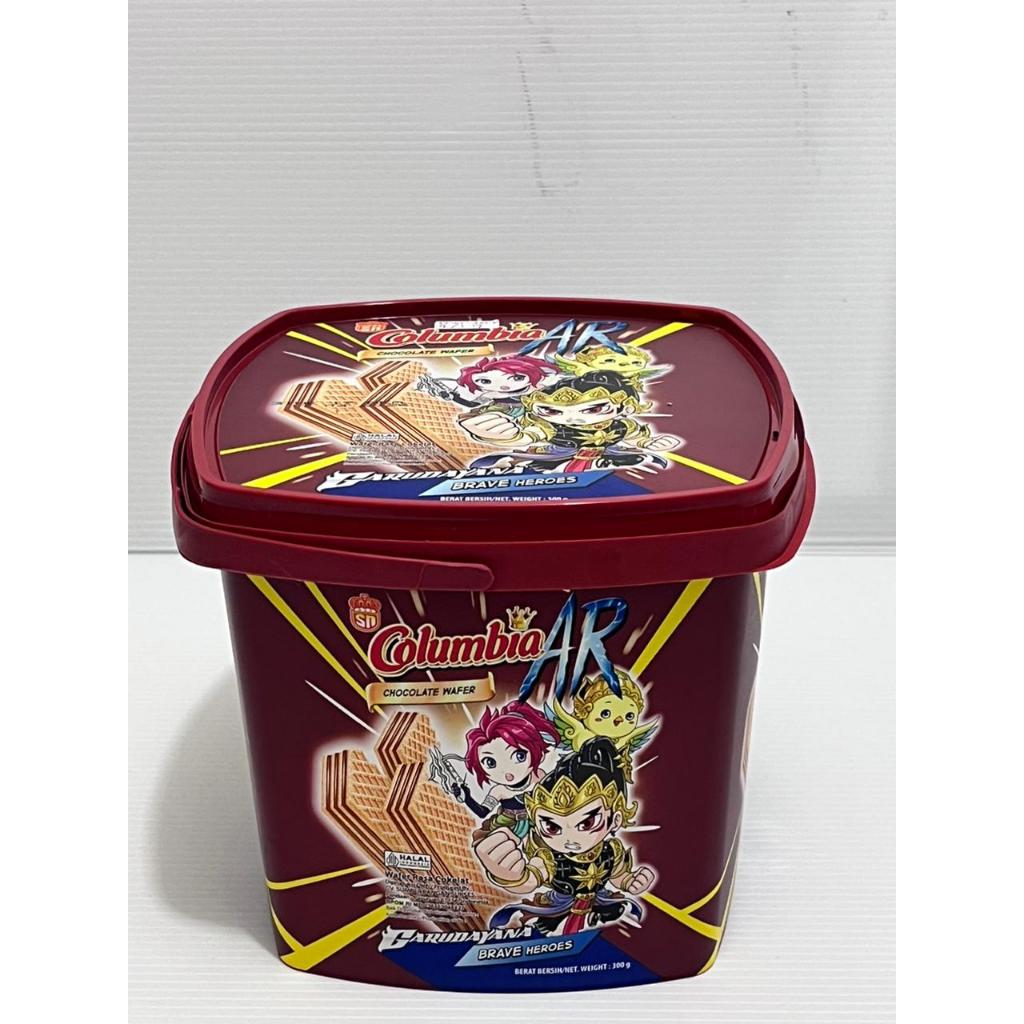 

COLUMBIA WAFER COKELAT / KUKIS MENTEGA / BISKUIT SANWICH 300 GRAM