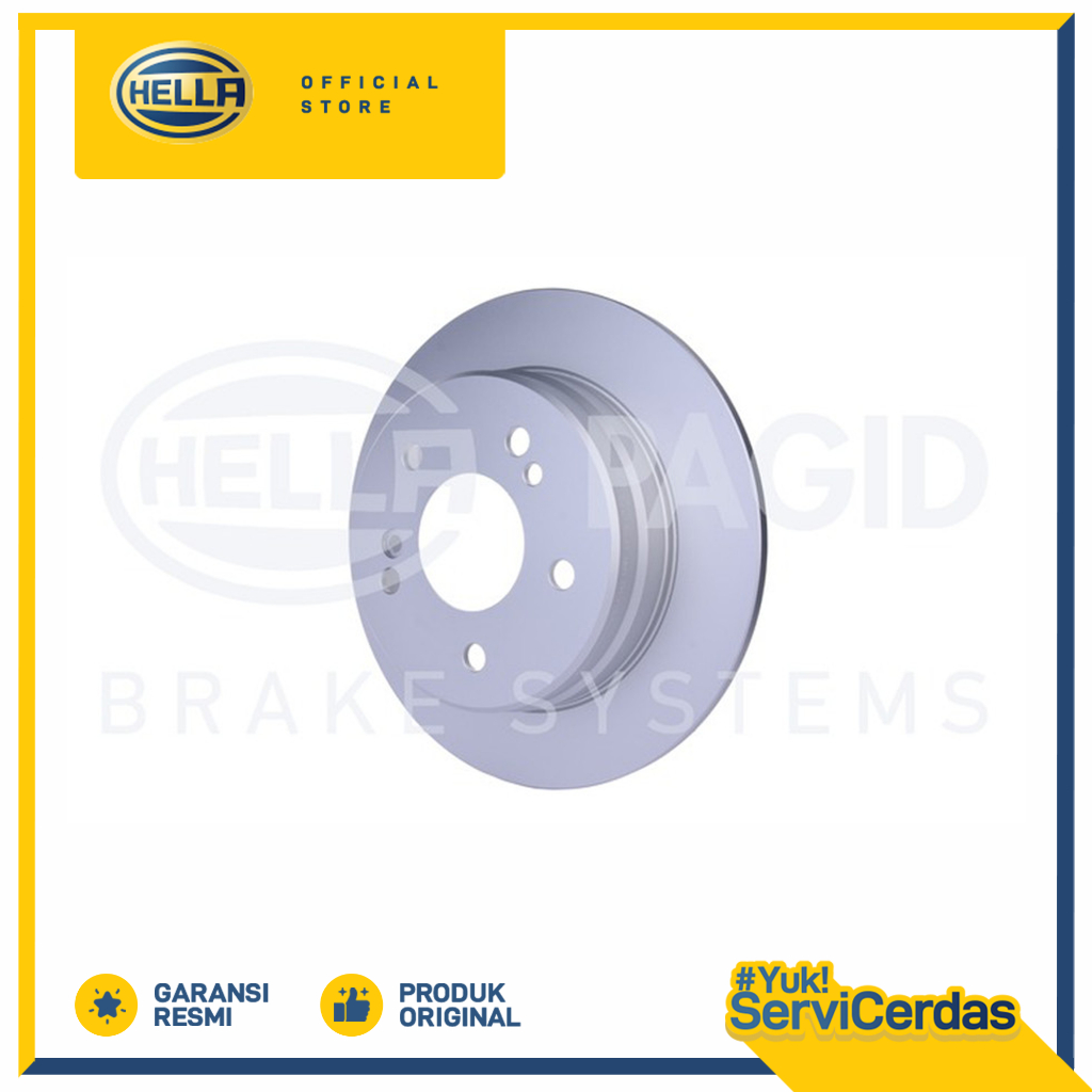 Piringan Cakram Mobil Mercedes Benz W202 W124 (Belakang) Hella