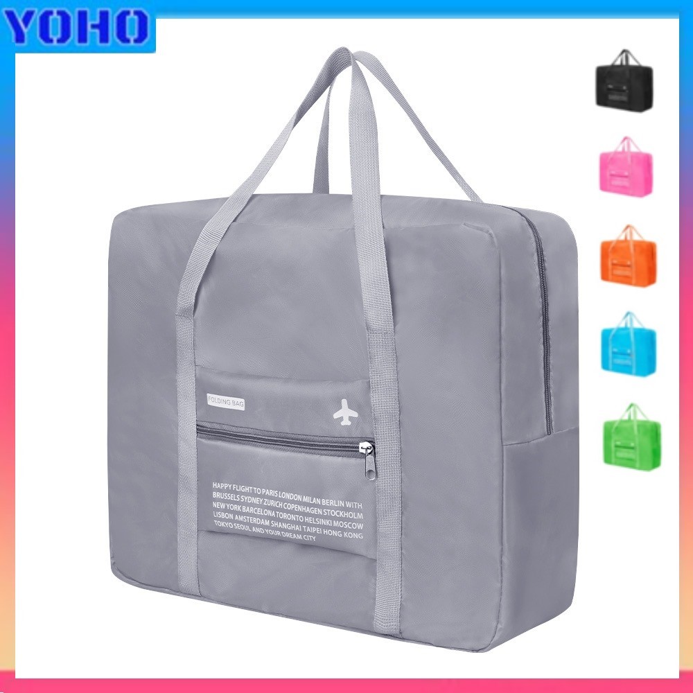 Travel Bag Tas Travel Praktis untuk Tempat Bawa Baju Pakaian Bepergian Mudik Ukuran Besar