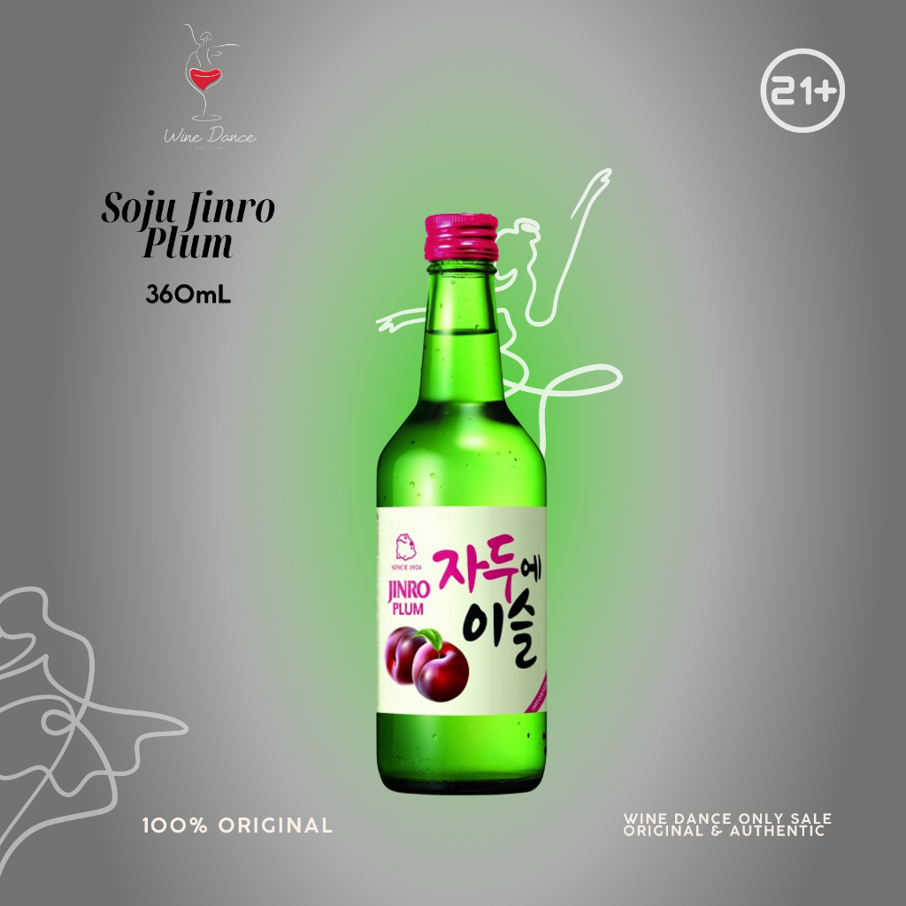 

Soju Jinro Plum Soju 360ml