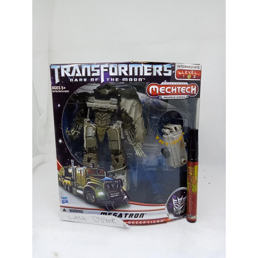 transformers dark of the moon megatron voyager class ori hasbro misb