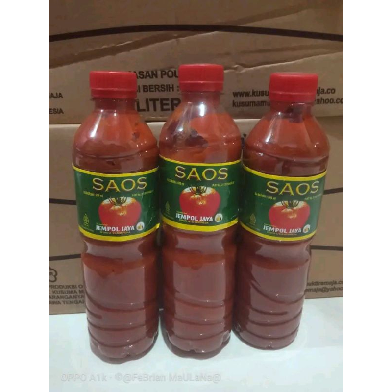 

SAOS TOMAT BOTOL JEMPOL 600ML