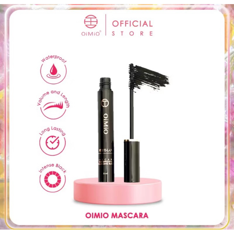 OIMIO Maskara Waterproof Volumizing Black