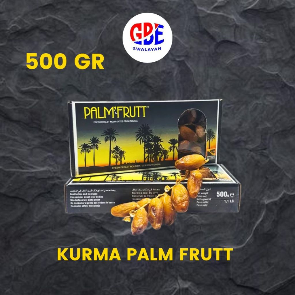 

KURMA PALM'FRUTT 500GR