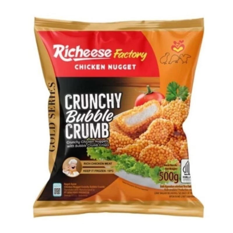 

Nugget Richeese cruchhy buble 500grm