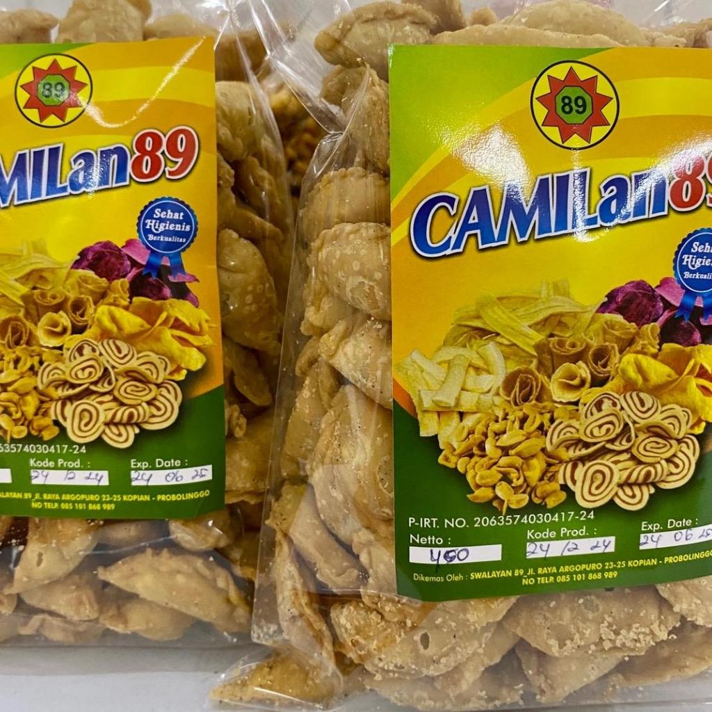 

450 GR PASTEL ISI ABON GURIH SNACK CAMILAN 89