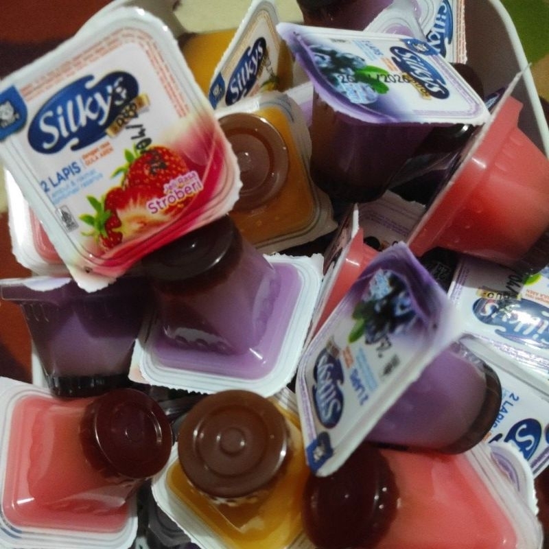 

jelly silky puding duo lospack murah 3rasa 1KG