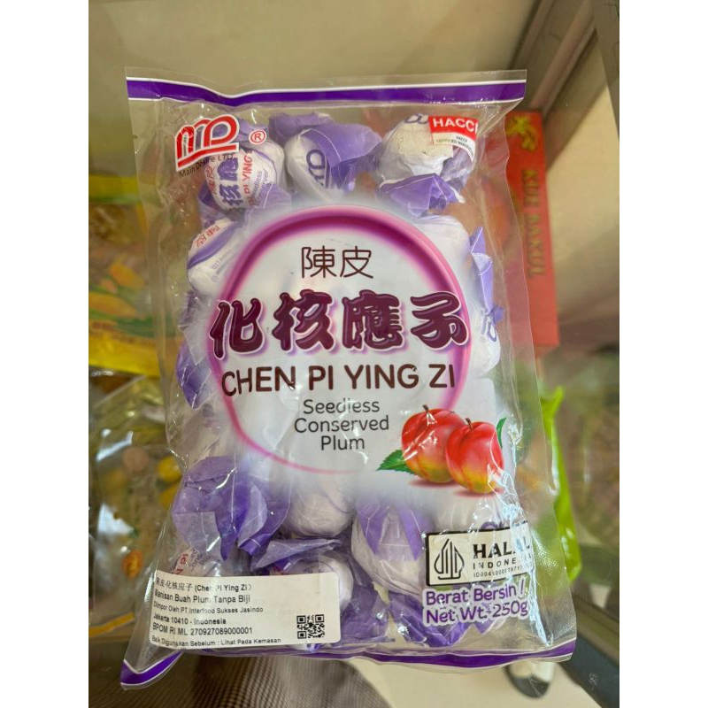 

MANISAN BUAH PLUM CHEN PU YING ZI 250GR