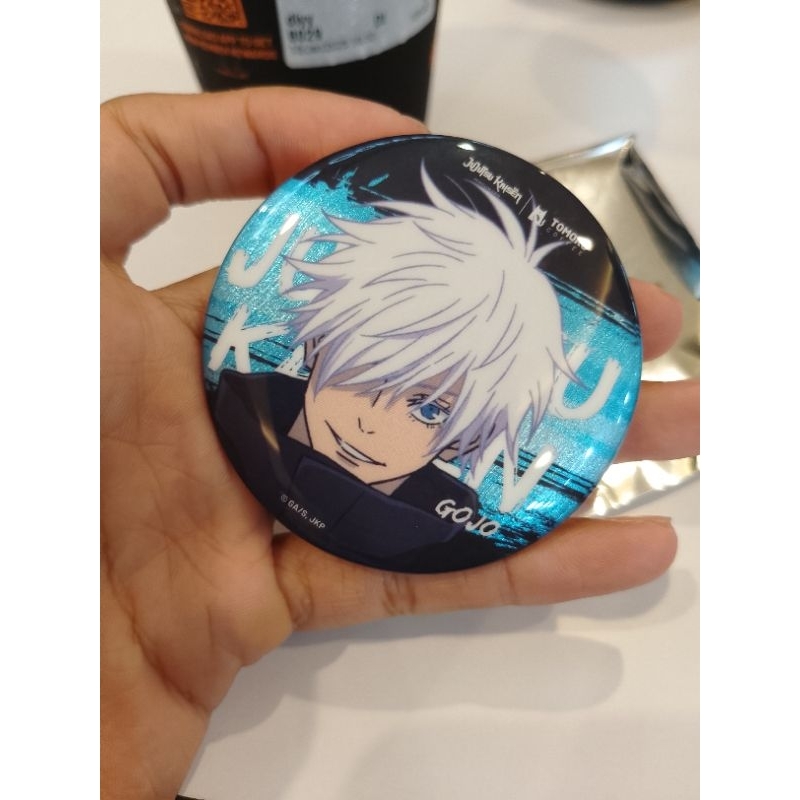 Badge Tomoro x Jujutsu Kaisen(Gojo Satoru Front View)