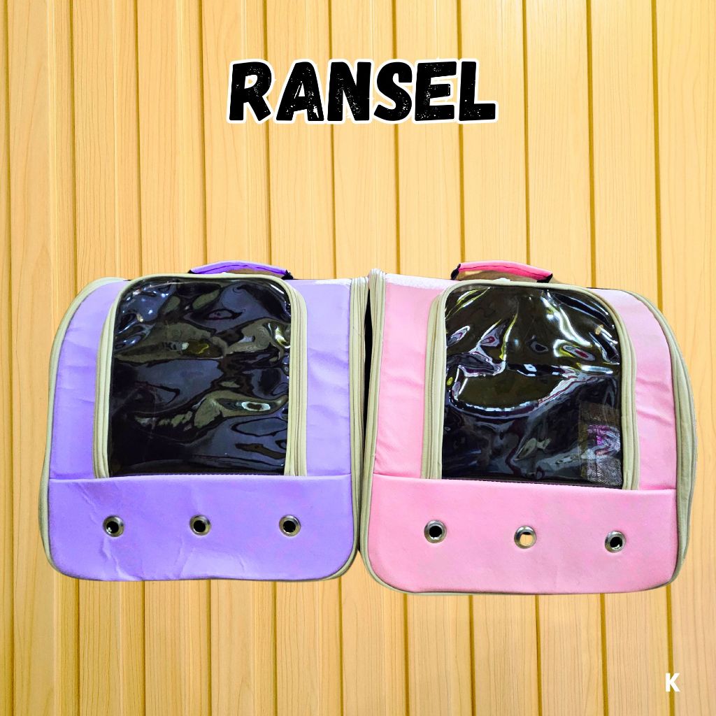 Tas Ransel Kucing Astronot Mika - Tas Cargo Kucing