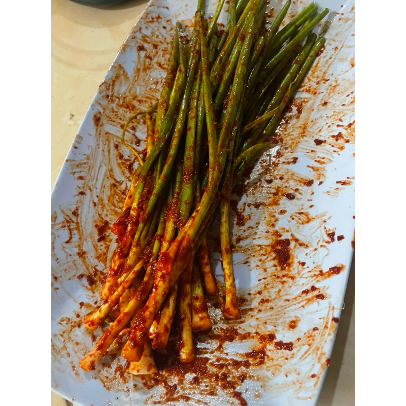 

kimchi daun bawang