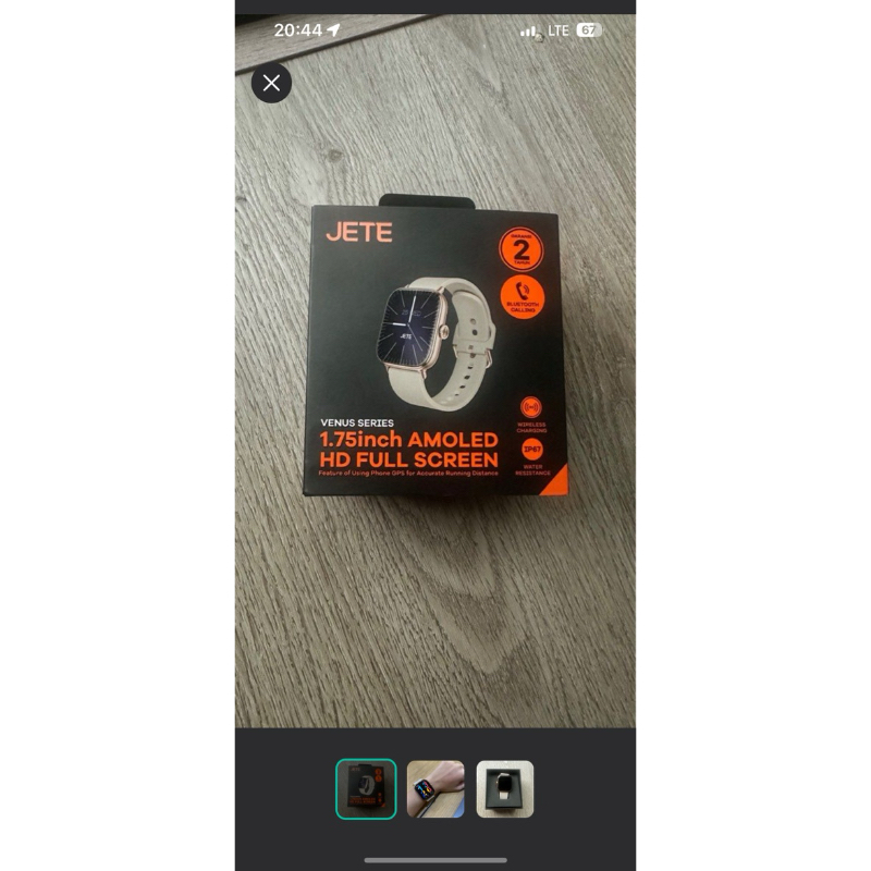 JETE VENUS AMOLED WATCH SECOND