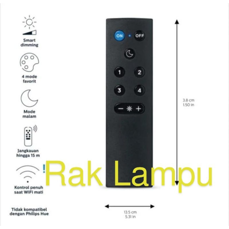 Philips Remot Control Lampu LED Smart Wifi