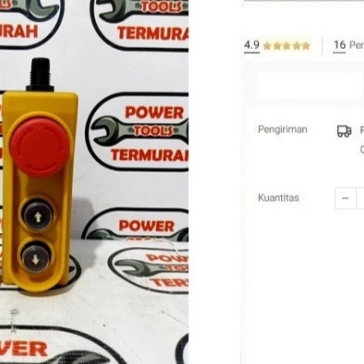 

Switch Complete WIPRO PA 1000 Electric Hoist Katrol Saklar PA1000 Box