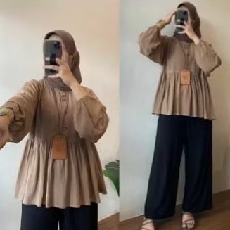 Raisa Blouse BLOUSE KEKINIAN/ATASAN KEKINIAN/ATASAN WANITA/BLOUSE WANITA