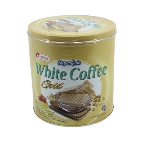 SUPERQUIN WAFER WHITE COFFEE 300 GRAM SPECIAL LEBARAN